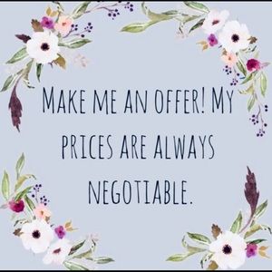 Make me an offer!